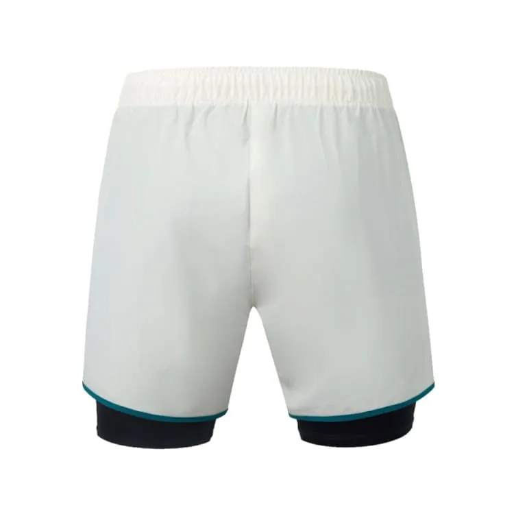 Barrel Men Vibe 4" Leggings Shorts-IVORY