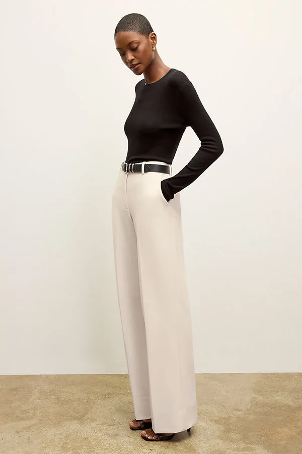 Beck Sweater - Ribbed Merino  :: Black