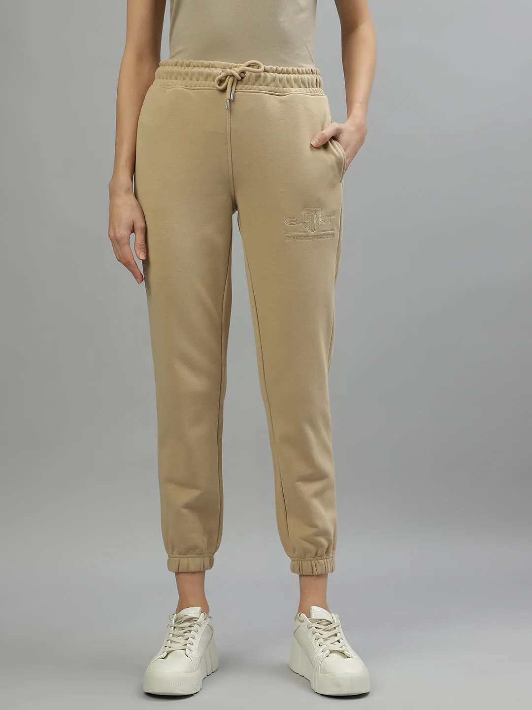 Gant Women Solid Regular Fit Track Pants
