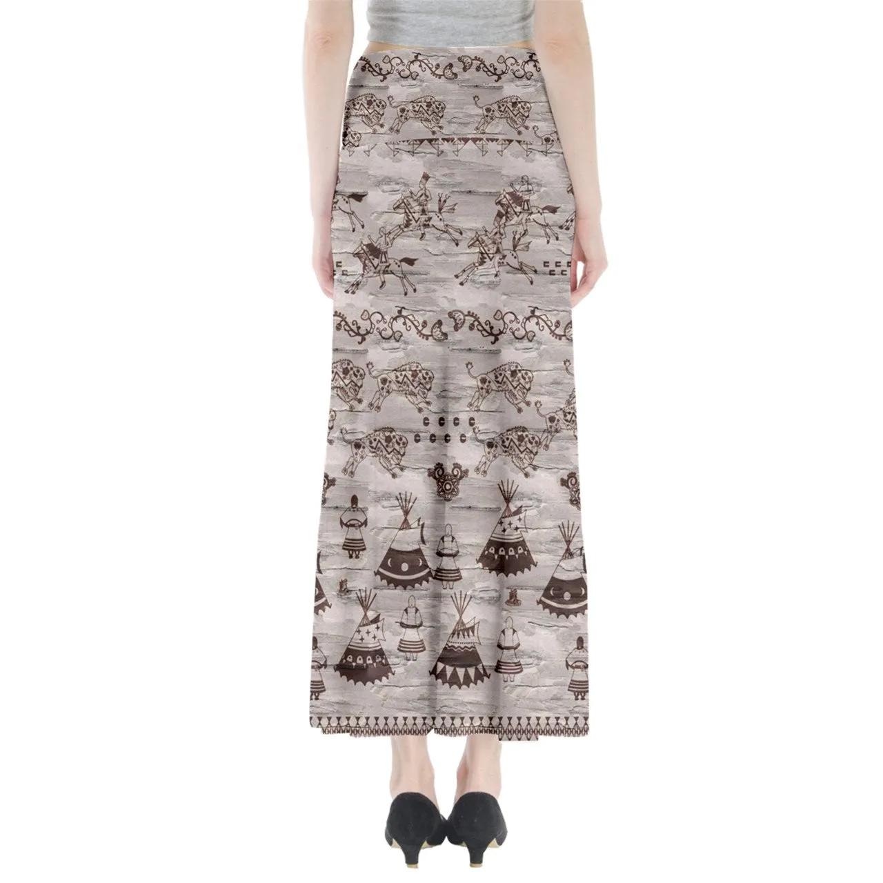Heart of the Forest Full Length Maxi Skirt