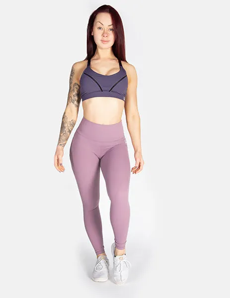 HIGH RISE SUPER SOFT LEGGINGS - LILAC