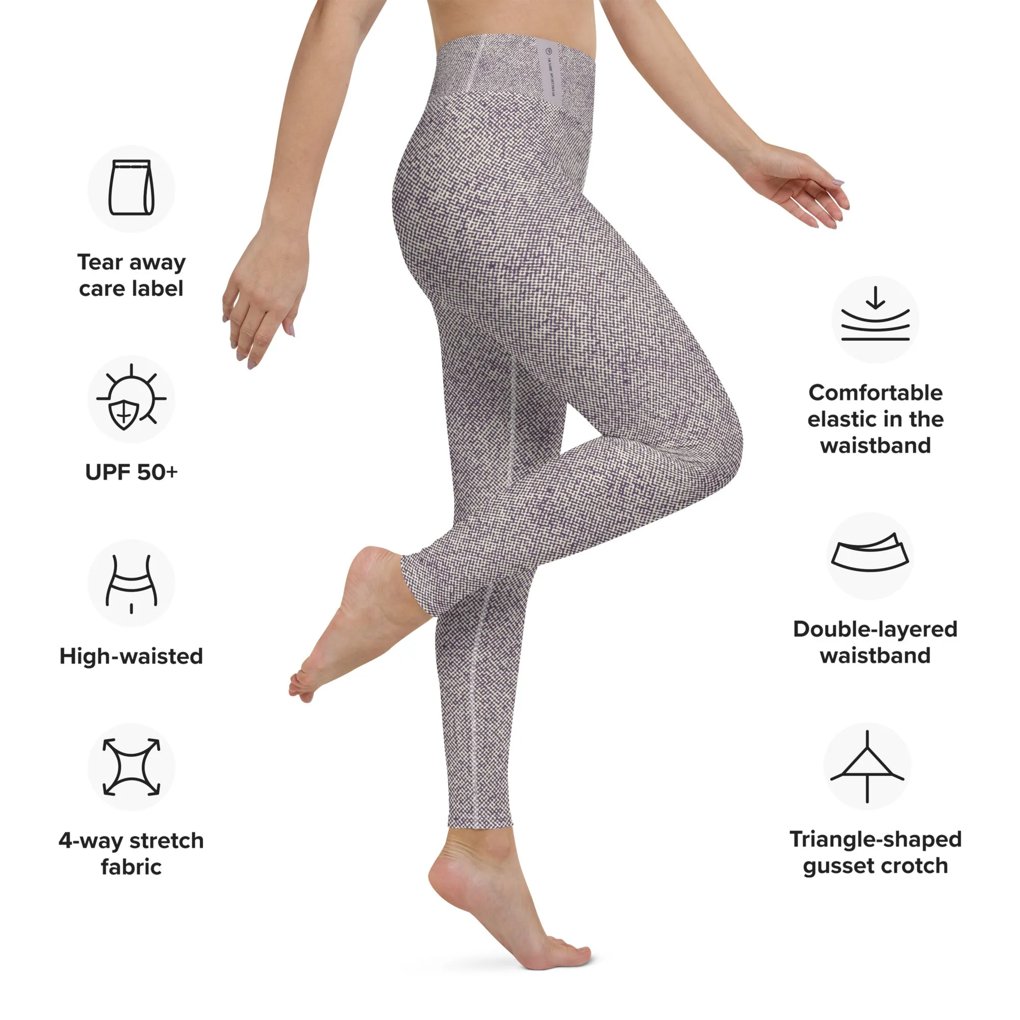 Humble Sportswear™ Pattens Indigo High Waist Leggings