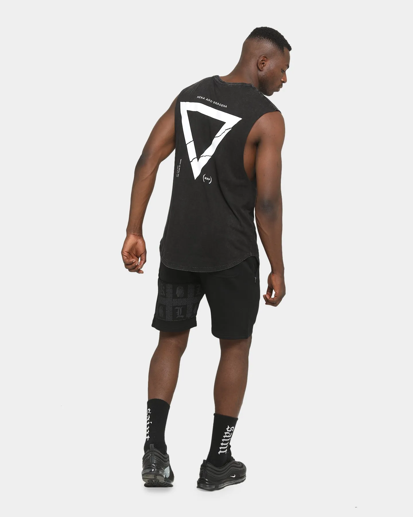 Last Kings Regal Sweat Shorts Black/Black