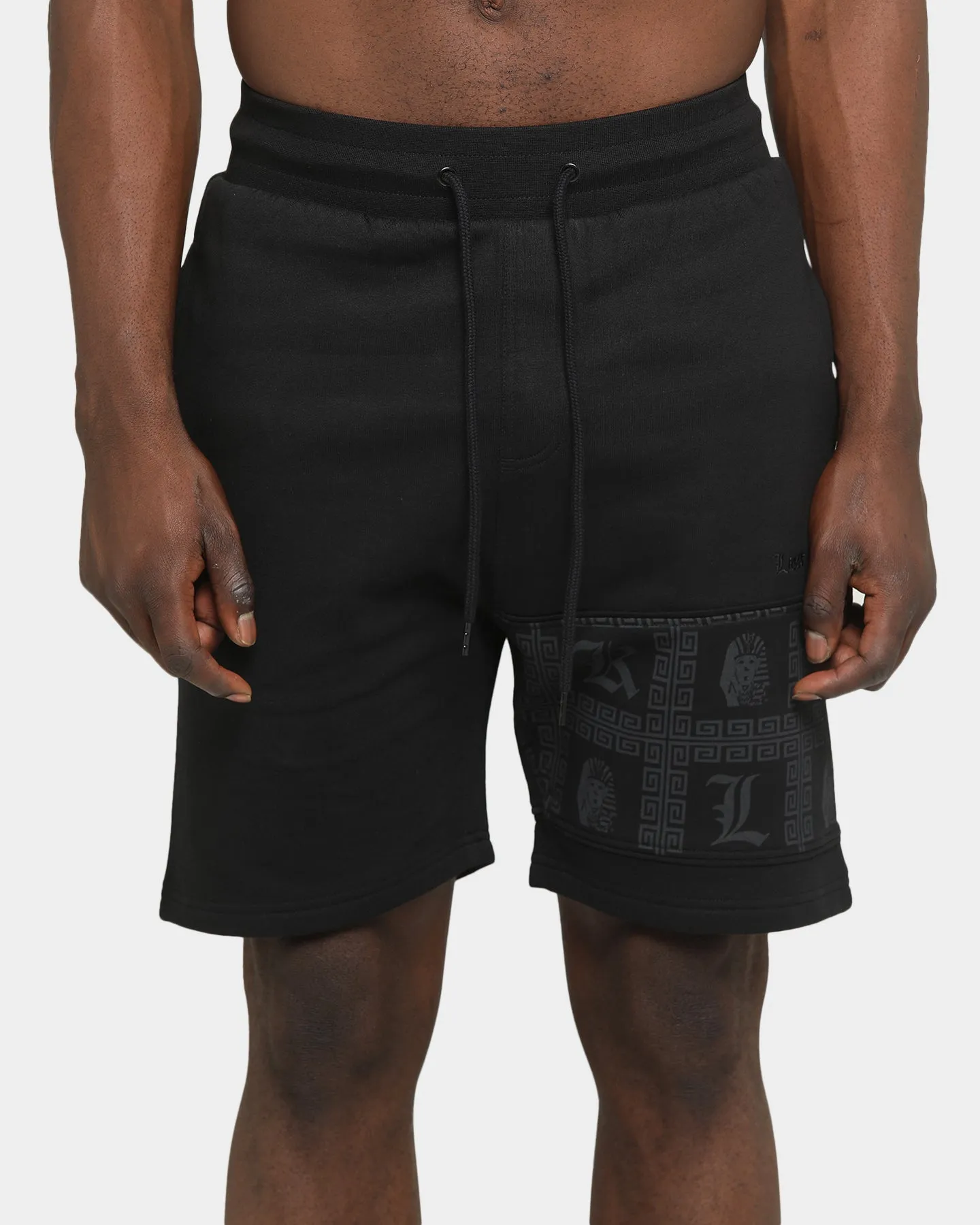 Last Kings Regal Sweat Shorts Black/Black