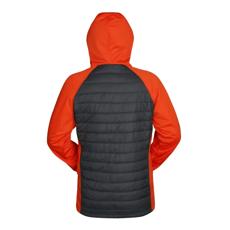 Lesmart Men's Hooded Puffer Hybrid Jacket