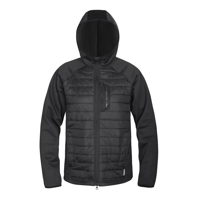 Lesmart Men's Hooded Puffer Hybrid Jacket