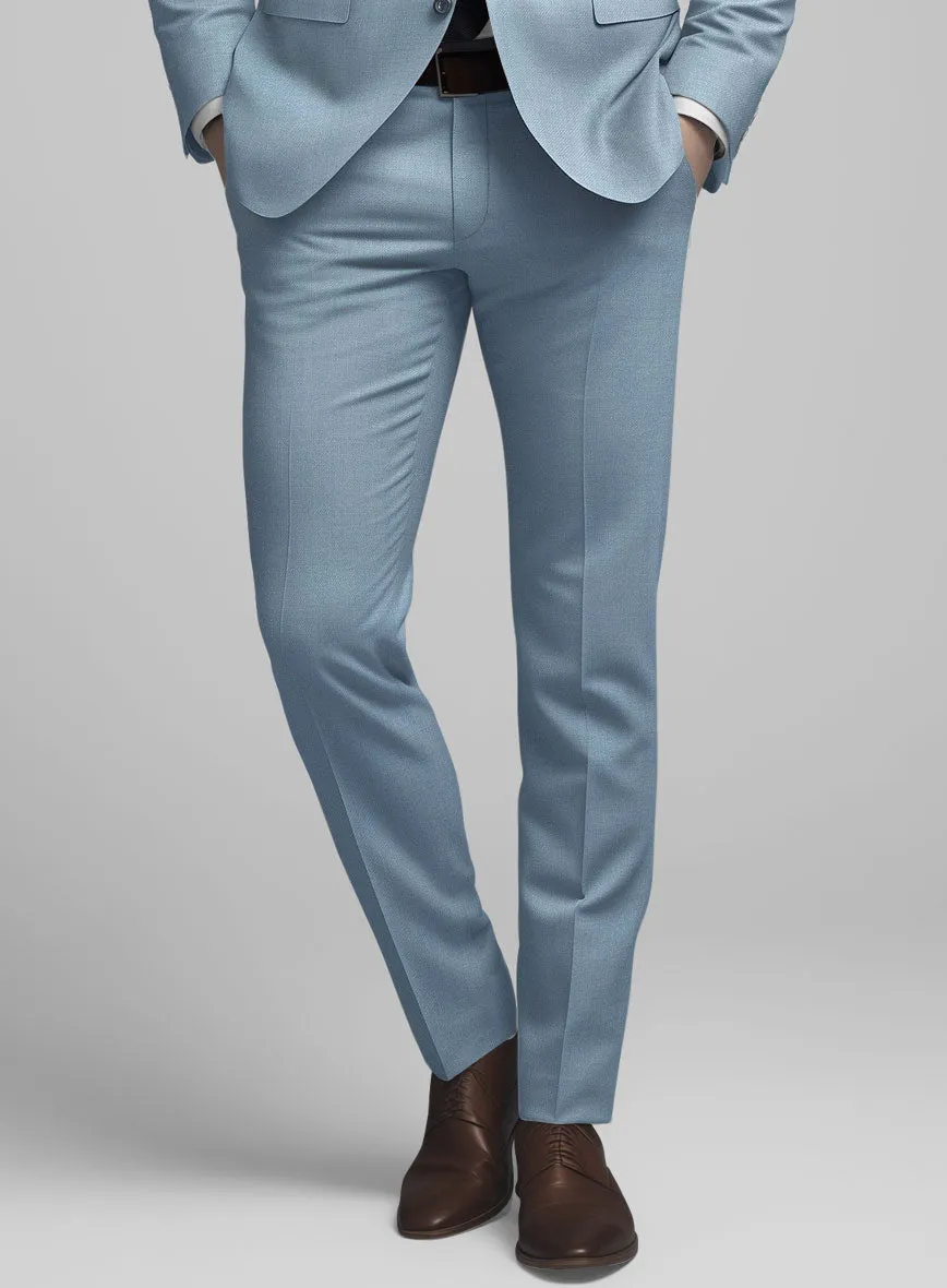 Marco Stretch Ebony Blue Wool Suit