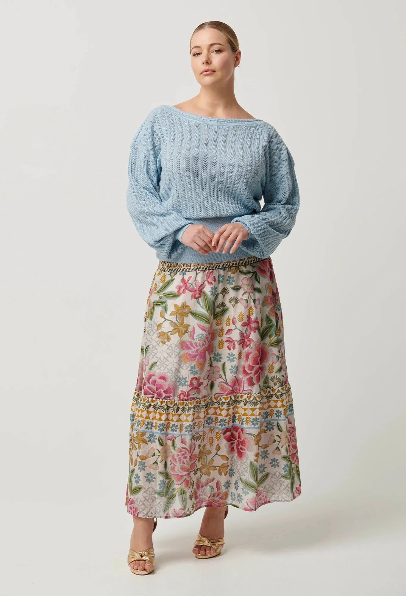 Marley Merino Cotton Knit Top