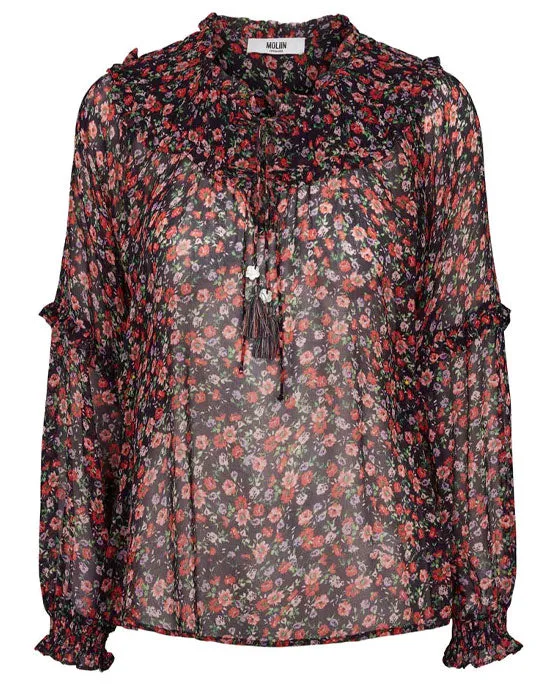 Roxanne Blouse Evening Blue