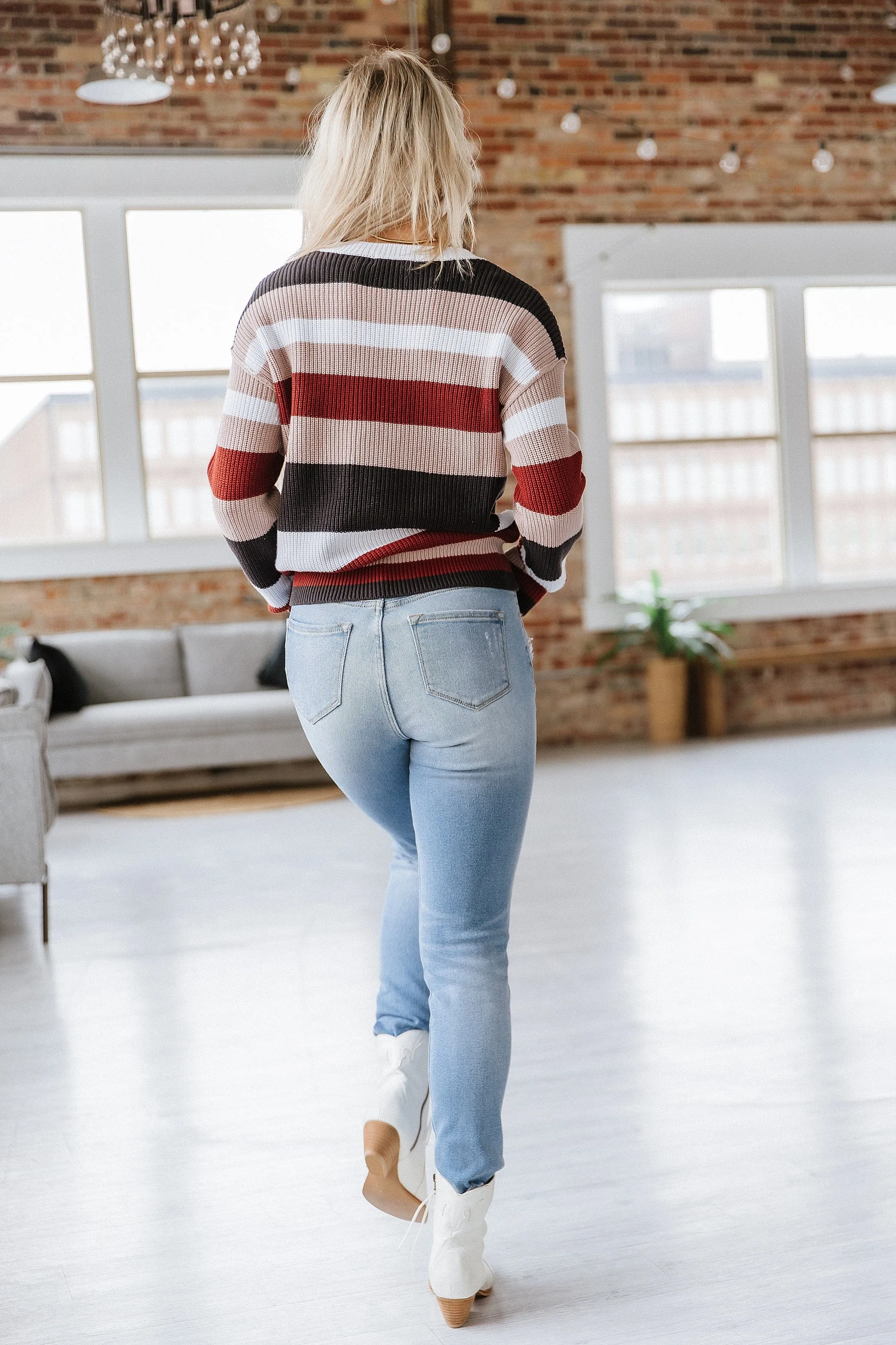 Ruth Striped Knitted Sweater | S-XL | PRE ORDER