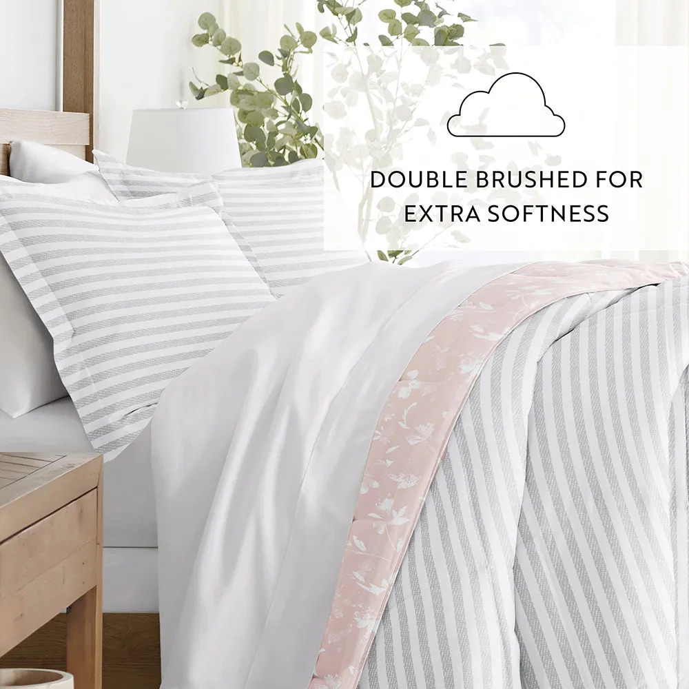 Sale - Patterned Down-Alternative Comforter Set