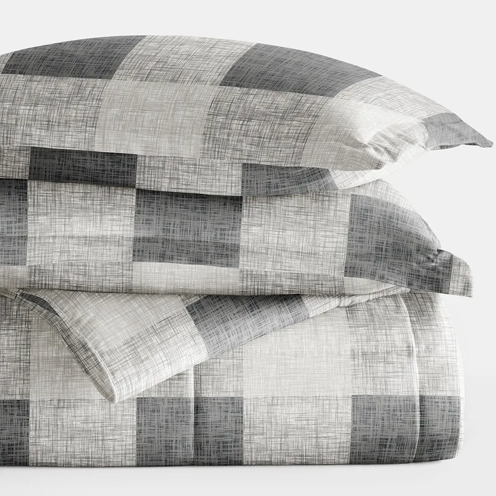 Sale - Patterned Down-Alternative Comforter Set