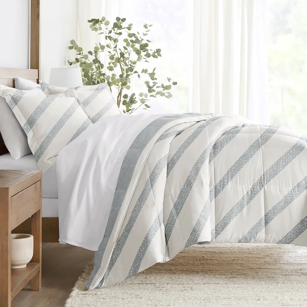 Sale - Patterned Down-Alternative Comforter Set