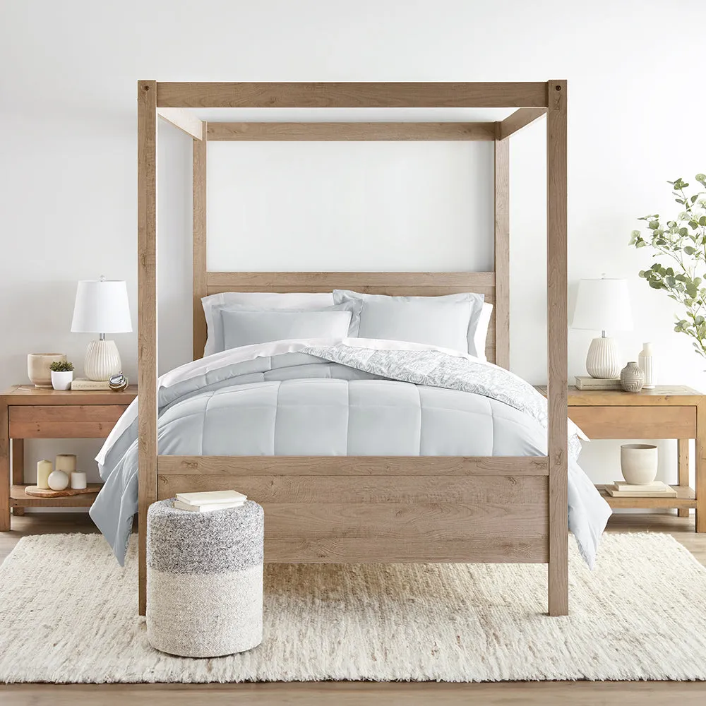 Sale - Patterned Down-Alternative Comforter Set