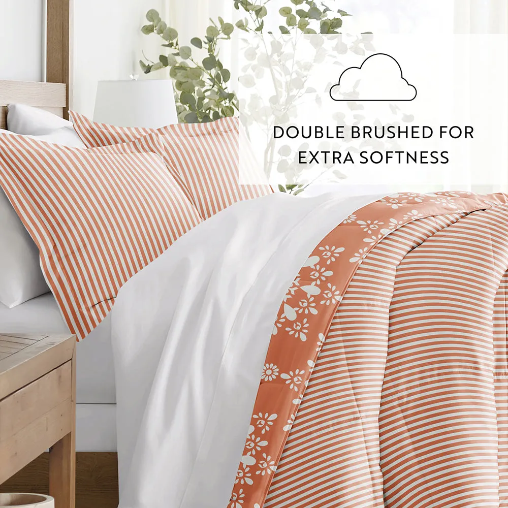 Sale - Patterned Down-Alternative Comforter Set