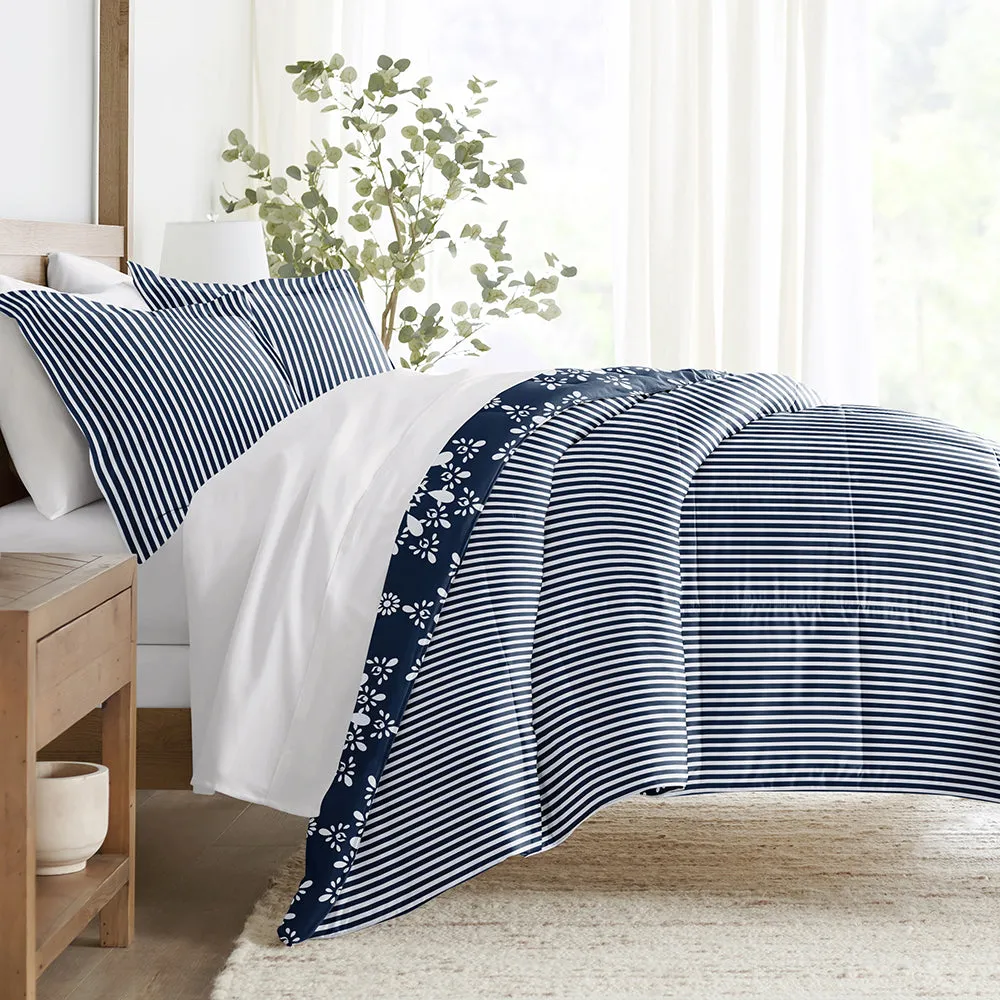 Sale - Patterned Down-Alternative Comforter Set
