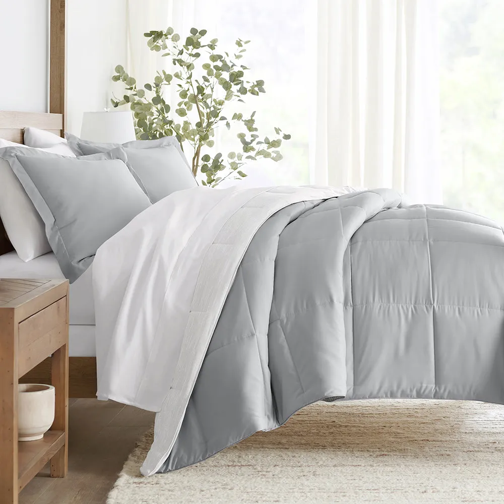 Sale - Patterned Down-Alternative Comforter Set