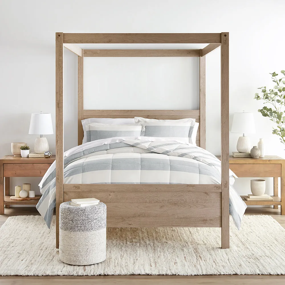 Sale - Patterned Down-Alternative Comforter Set