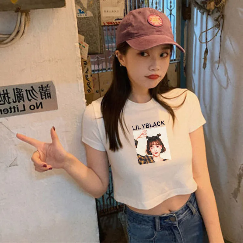 Short Sleeve T-Shirt Women INS Popular Fitting Feminine Tops Sexy Trendy Summer T-Shirt