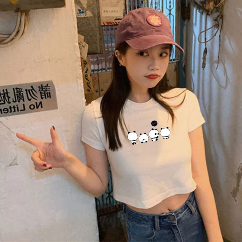 Short Sleeve T-Shirt Women INS Popular Fitting Feminine Tops Sexy Trendy Summer T-Shirt
