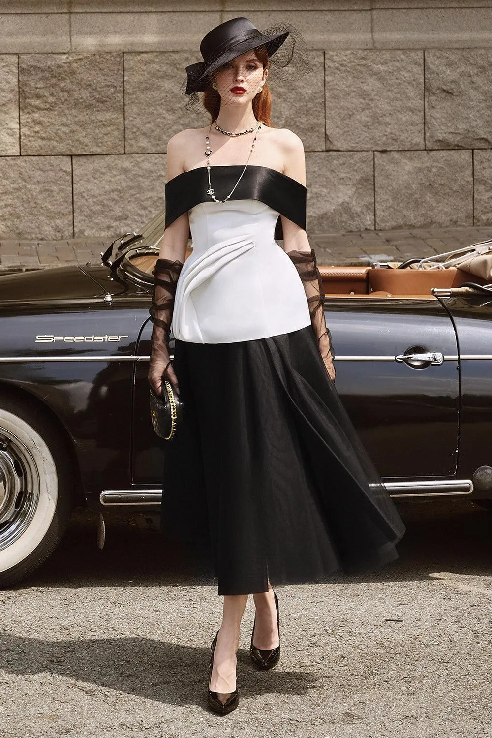 Sophia Peplum Off-Shoulder Cotton Top