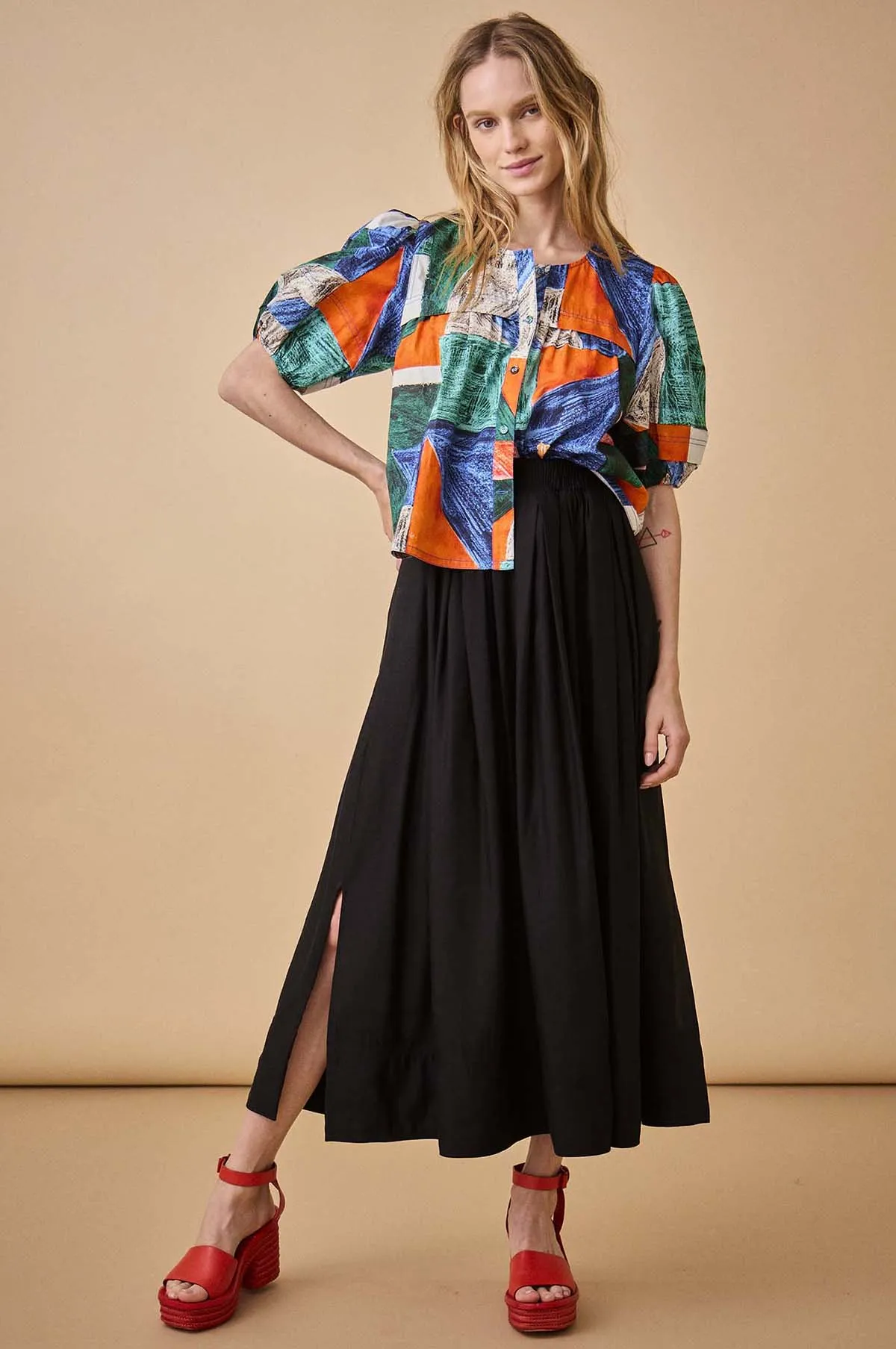 Tatum Skirt Onyx