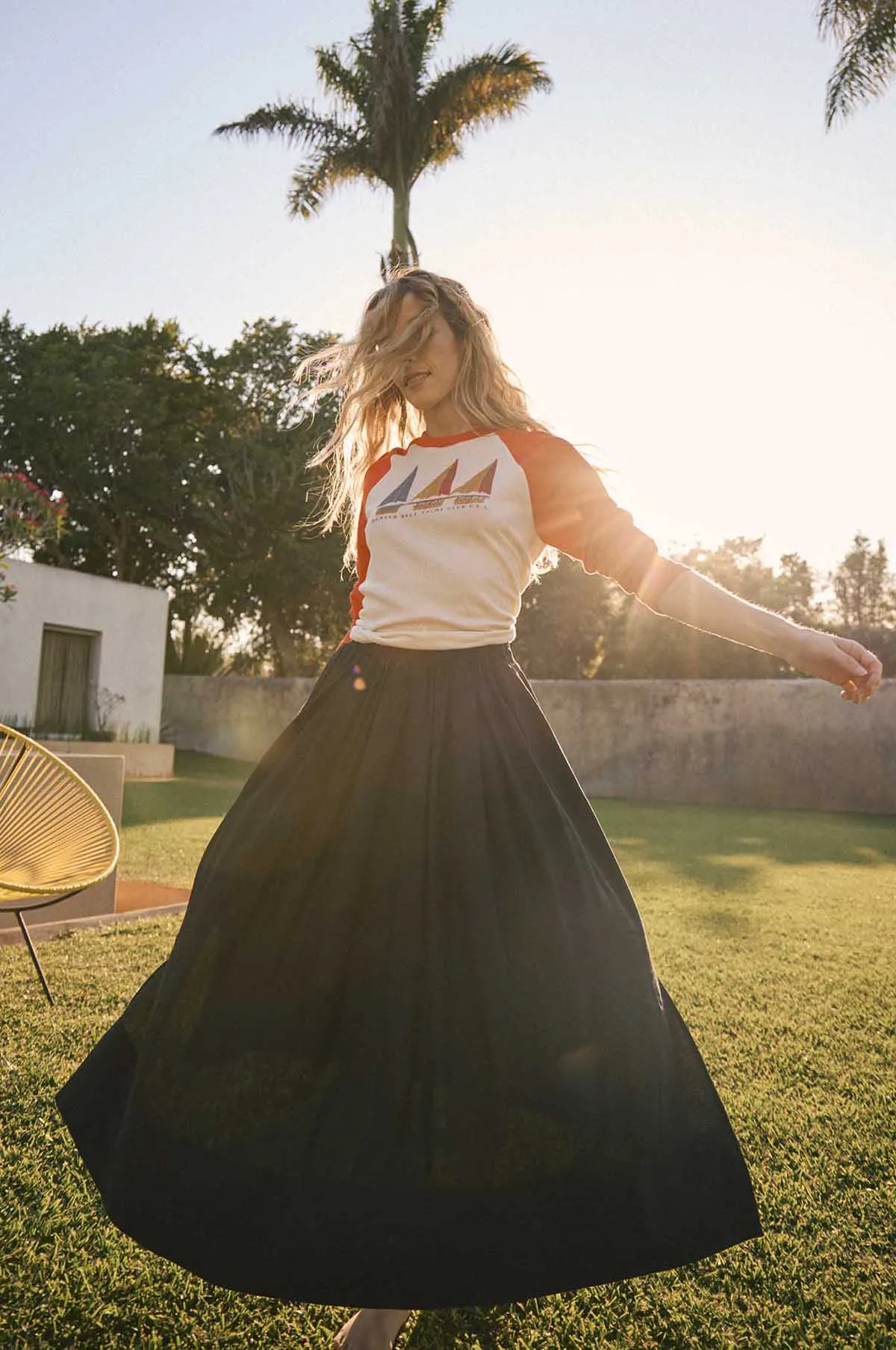 Tatum Skirt Onyx
