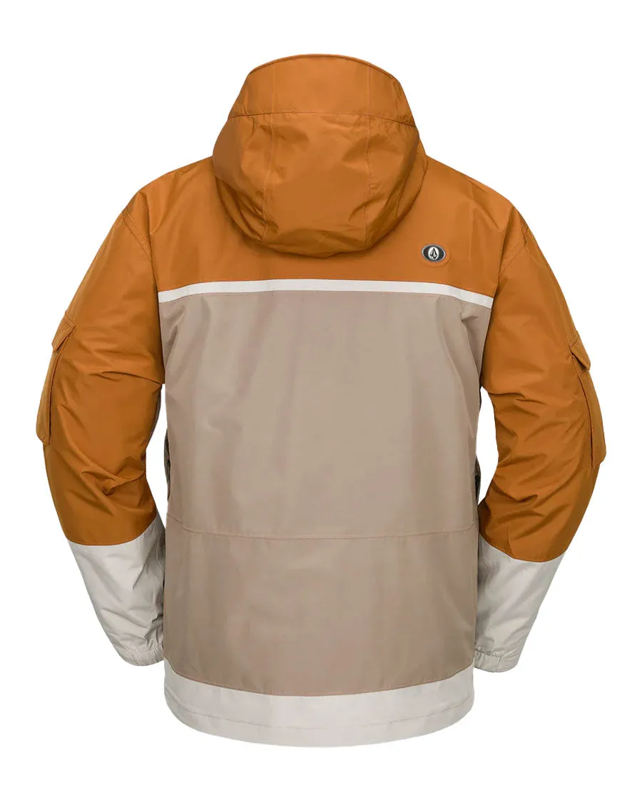 Volcom Men's Nightbreaker 20K Jkt Chestnut Brown Smp 2025