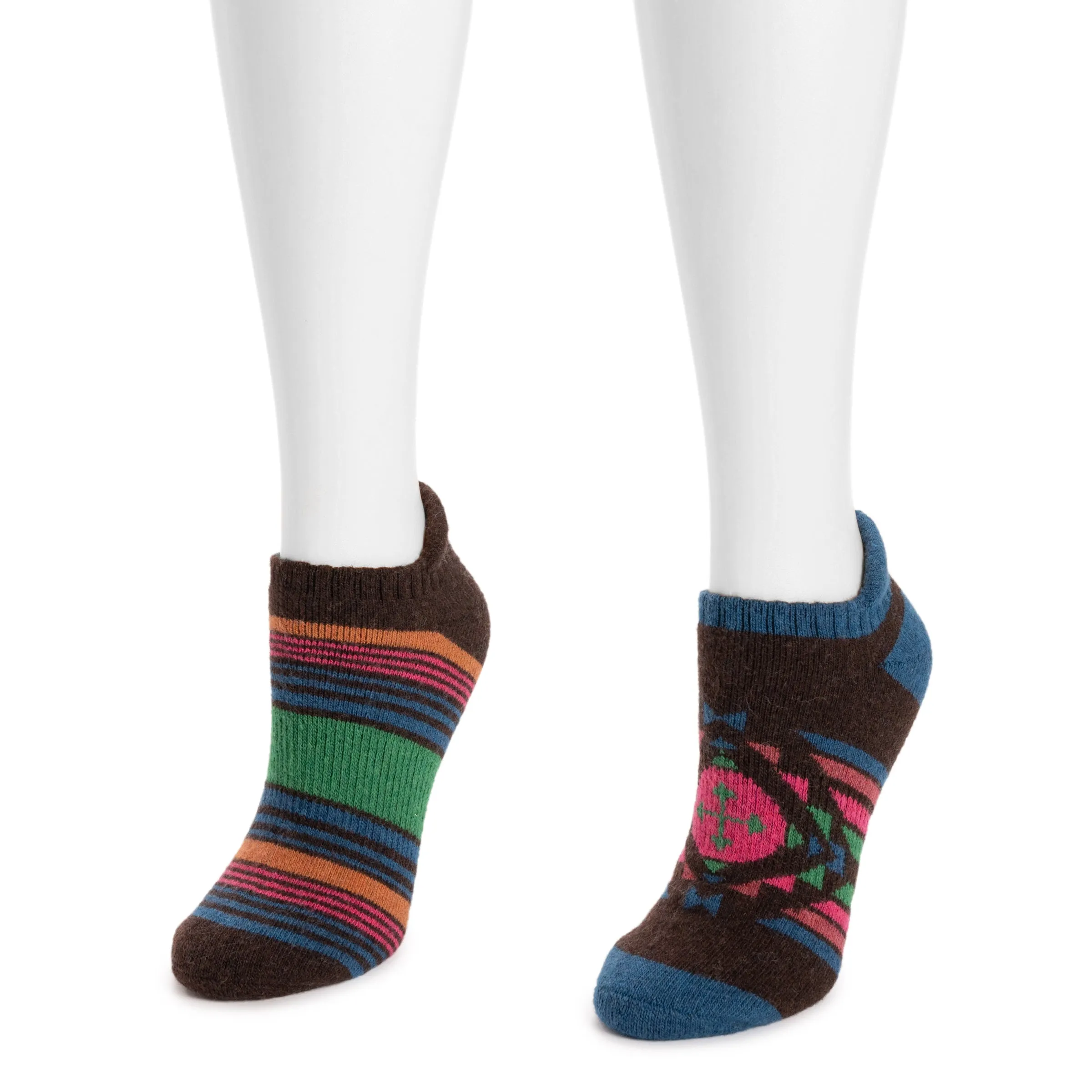 Women's 2 Pair Pack Low Cut Ankle Wool Socks