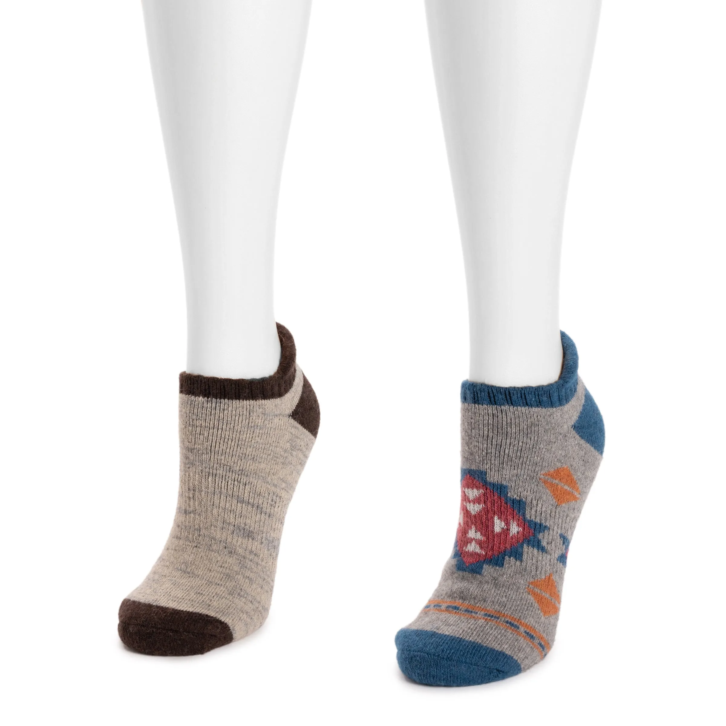 Women's 2 Pair Pack Low Cut Ankle Wool Socks