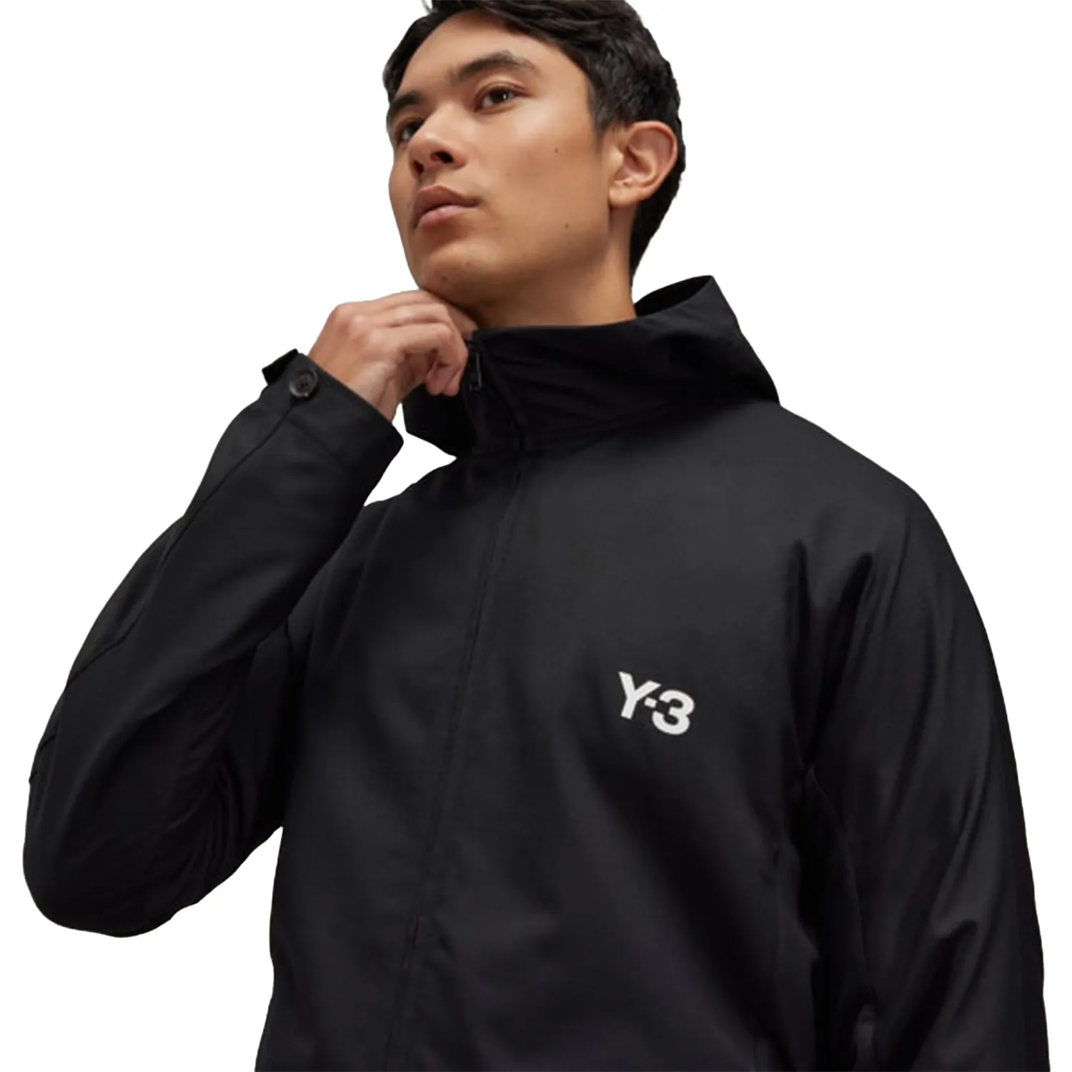 Y-3 Refined Wool Hooded Top